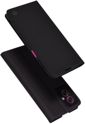 Husa pentru Motorola Moto G55 - Techsuit Magskin Book - Black 