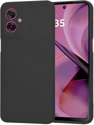 Husa pentru Motorola Moto G55 - Techsuit SoftFlex - Black 