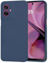 Husa pentru Motorola Moto G55 - Techsuit SoftFlex - Navy Blue 
