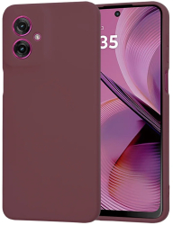 Husa pentru Motorola Moto G55 - Techsuit SoftFlex - Plum Red 