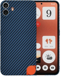 Husa pentru Nothing CMF Phone 1 - Techsuit Carbonite FiberShell - Cyan 