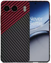 Husa pentru OnePlus Nord 4 - Techsuit Carbonite FiberShell - Red Vortex 