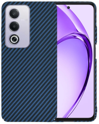 Husa pentru Oppo A80 5G - Techsuit Carbonite FiberShell - Cyan 