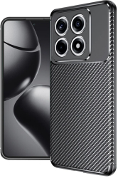 Husa pentru Xiaomi 14T - Techsuit CarbonFiber - Black 