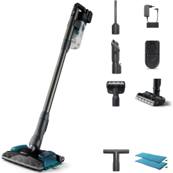 Aspirator vertical philips - aqua plus 25.2v durata de functionare 80 min lumina 