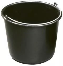 Galeata pentru constructii maner metalic neagra 5 L Strend Pro  