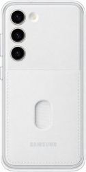 Husa Frame Cover pentru Galaxy S23 EF-MS911CWEGWW White 