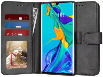 Husa pentru Huawei P30 Pro / P30 Pro New Edition - Techsuit Diary Book - Black 