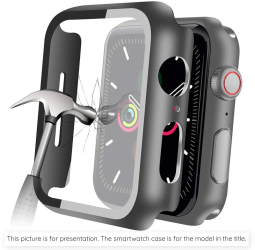 Husa pentru Huawei Watch GT 3 42mm + Folie - Techsuit Defense360 Pro - Black 