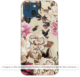 Husa pentru iPhone 16 Plus - Techsuit Marble Series - Mary Berry Nude 