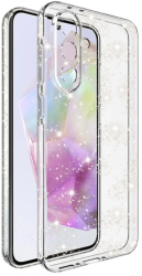 Husa pentru Samsung Galaxy A36 5G - Techsuit SparkleSkin Series - Clear 