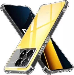 Husa pentru Xiaomi Poco X6 Pro - Techsuit Shockproof Clear Silicone - Clear 