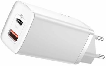 Incarcator EU USB Type-C 65W - Baseus GaN Lite CCGAN2L-B02 - White 