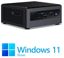 Mini PC Paradigit NUC10i5FNH Quad Core i5-10210U 16GB DDR4 SSD Win 11 Home 