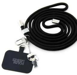 Snur Universal pentru Telefon - Karl Lagerfeld KLUCNMSCKIK - Ikonik Black 