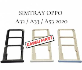 Suport SIM OPPO A53 4G Albastru Service Pack 