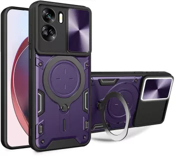 Husa pentru Honor 90 Lite - Techsuit CamGuard Pro - Purple 