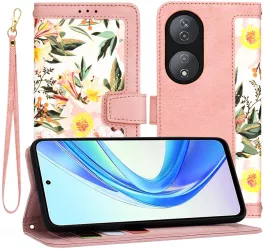 Husa pentru Honor X7b / X7b 5G / 90 SMART - Techsuit FlipCraft - Sweetheart Pink 