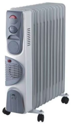 Calorifer Electric cu 9 Elementi 2000 W 491 x 165 x 660mm Nikai