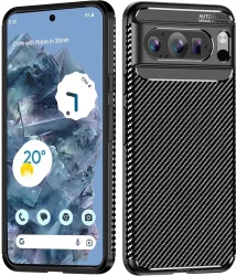 Husa pentru Google Pixel 9 Pro - Techsuit CarbonFiber - Black