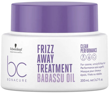 Tratament intensiv pentru parul uscat si despicat Schwarzkopf Professional BC Frizz Away 200 ml 