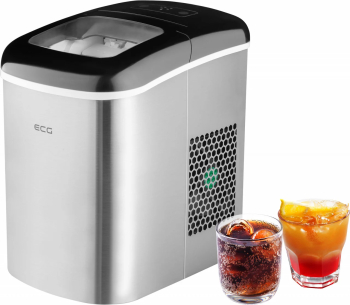 Aparat de facut cuburi de gheata ECG ICM 1253 Iceman rezervor 2 litri 120 W otel inoxidabil