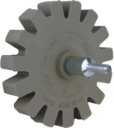 Disc profesional cu dinti pentru indepartare resturi de adeziv 