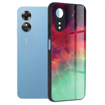 Husa pentru Oppo A17 - Techsuit Glaze Series - Fiery Ocean 