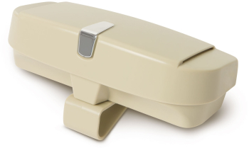 Suport pentru ochelari MNC Fixare pe parasolar Plastic 170 x 80 x 55 mm Bej