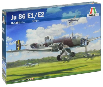 Kit de construit avion JU 86 E1/E2 / Lungime 24.8 cm / Scara 1 72 / 14+ 