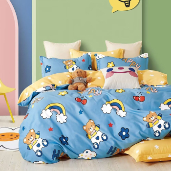 Lenjerie De Pat Percale 2Pxxl 4 Piese Cearceaf Pat Clasic 240Cm X 260Cm Cearceaf Pilota 200Cm X 230Cm 2 Fete Perna 50 X 70 Prc112