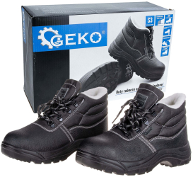 Pantofi de lucru izolati pentru iarna S3 SRC marimea 46 Geko G90561-46 