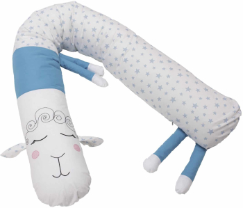 Protectie Laterala Pentru Patut Oita Albastru 25X180 Cm 