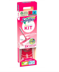 Set mop swiffer 8 rezerve uscate + 3 rezerve umede 