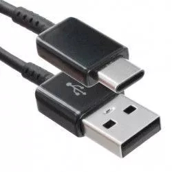 Cablu de date compatibil cu Samsung USB Type C 1.5m Black 
