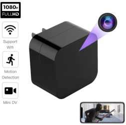 Camera Spion WIFI TSS-USBW-IR Ascunsa in Incarcator USB Universal Full HD Inregistrare Audio-Video Vedere Nocturna Activare la Miscare 