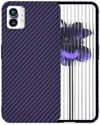 Husa pentru Nothing Phone 1 - Techsuit Carbonite FiberShell - Purple 