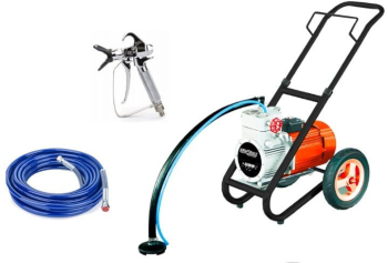 Pompa de vopsit zugravit var lavabila Airless 1500W KD1745