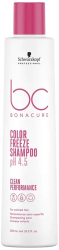 Sampon delicat special pentru parul vopsit sau decolorate Schwarzkopf Professional BC Color Freeze 250 ml 