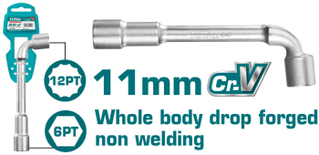 Total - Cheie Tubulara Tip L - 11mm industrial 