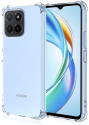 Husa pentru Honor X5b - Techsuit Shockproof Clear Silicone - Clear 