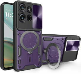 Husa pentru Motorola Moto G75 - Techsuit CamGuard Pro - Purple 