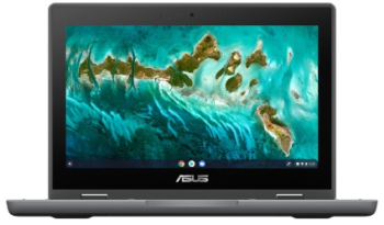 Laptop ASUS ChromeBook Flip CR1100FKA-BP0401 11.6-inch HD 1366 x 768 16 9 Intel Celeron N5100 Processor 1.1 GHz 4M Cache up to 2.8 GHz 