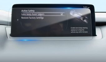 Mazda CX-5 2022 ecran navigatie folie protectie King Protection 