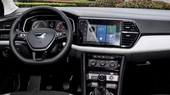 Volkswagen Jeta VS7 2023 ecran navigatie folie protectie King Protection 