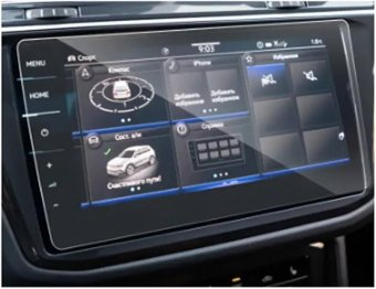 Volkswagen Tiguan 6.5 inch ecran navigatie folie protectie King Protection 