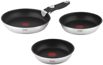 Set 4 Piese 3 Tigai 22/24/28 Si Maner Detasabil Teesa 