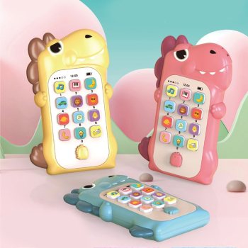 Childrens cartoon early education educational science learning simulation smart phone - color LB-C104 little dinosaur three colors 