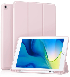 Husa pentru iPad 10.2 2019 / 2020 / 2021 - Techsuit Flex Trifold - Pink 