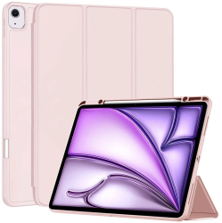 Husa pentru iPad Air 13 2024 - Techsuit Flex Trifold - Pink 